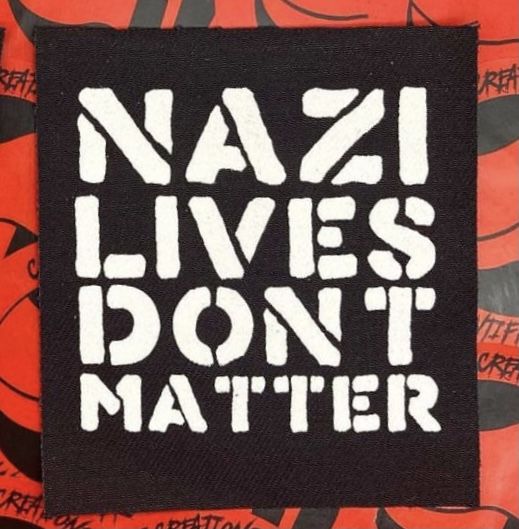 nazi lives don't matter patch